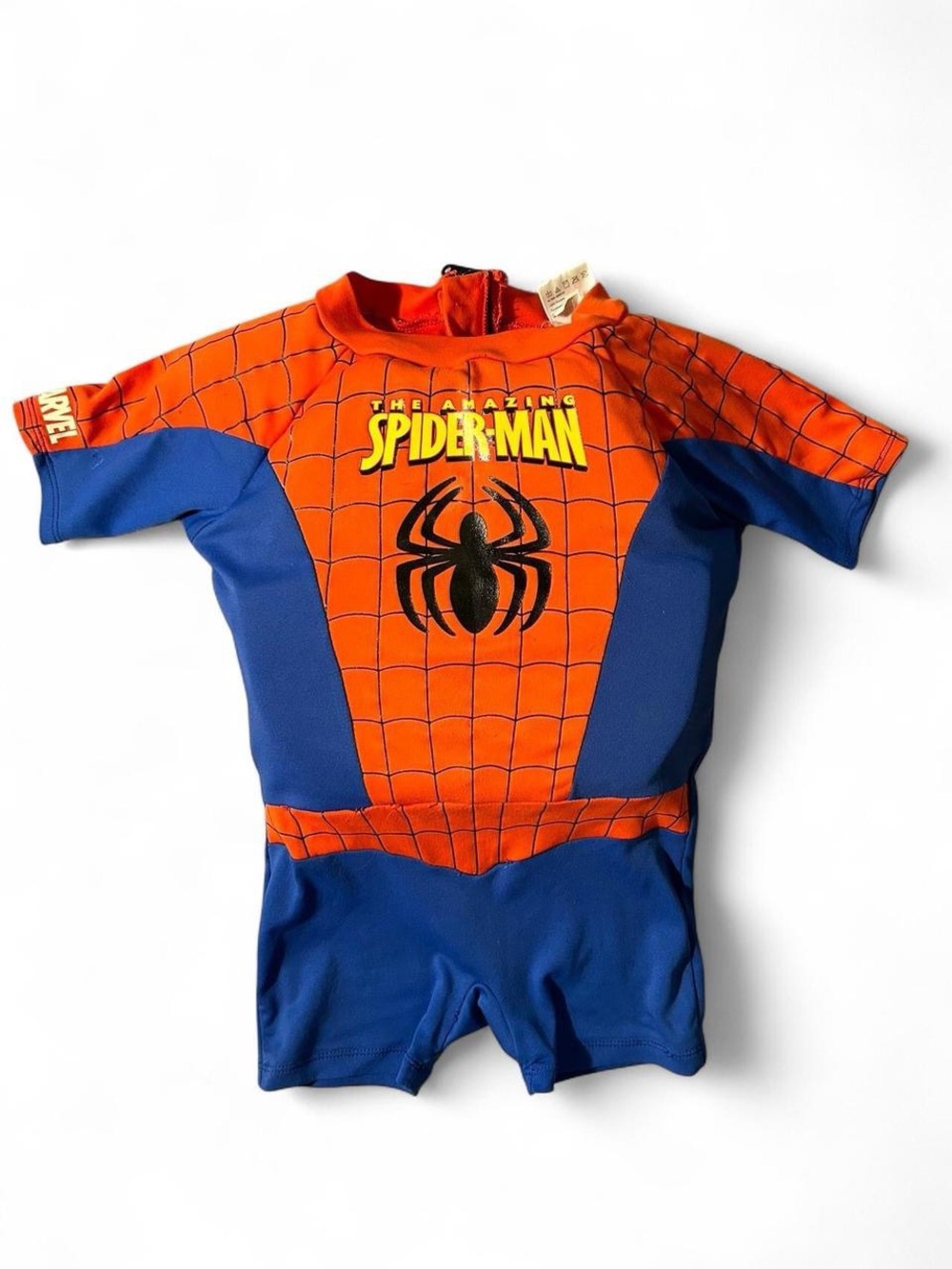 The Amazing Spider-Man Kids Swimwear Romper - Red & Blue 3T-5